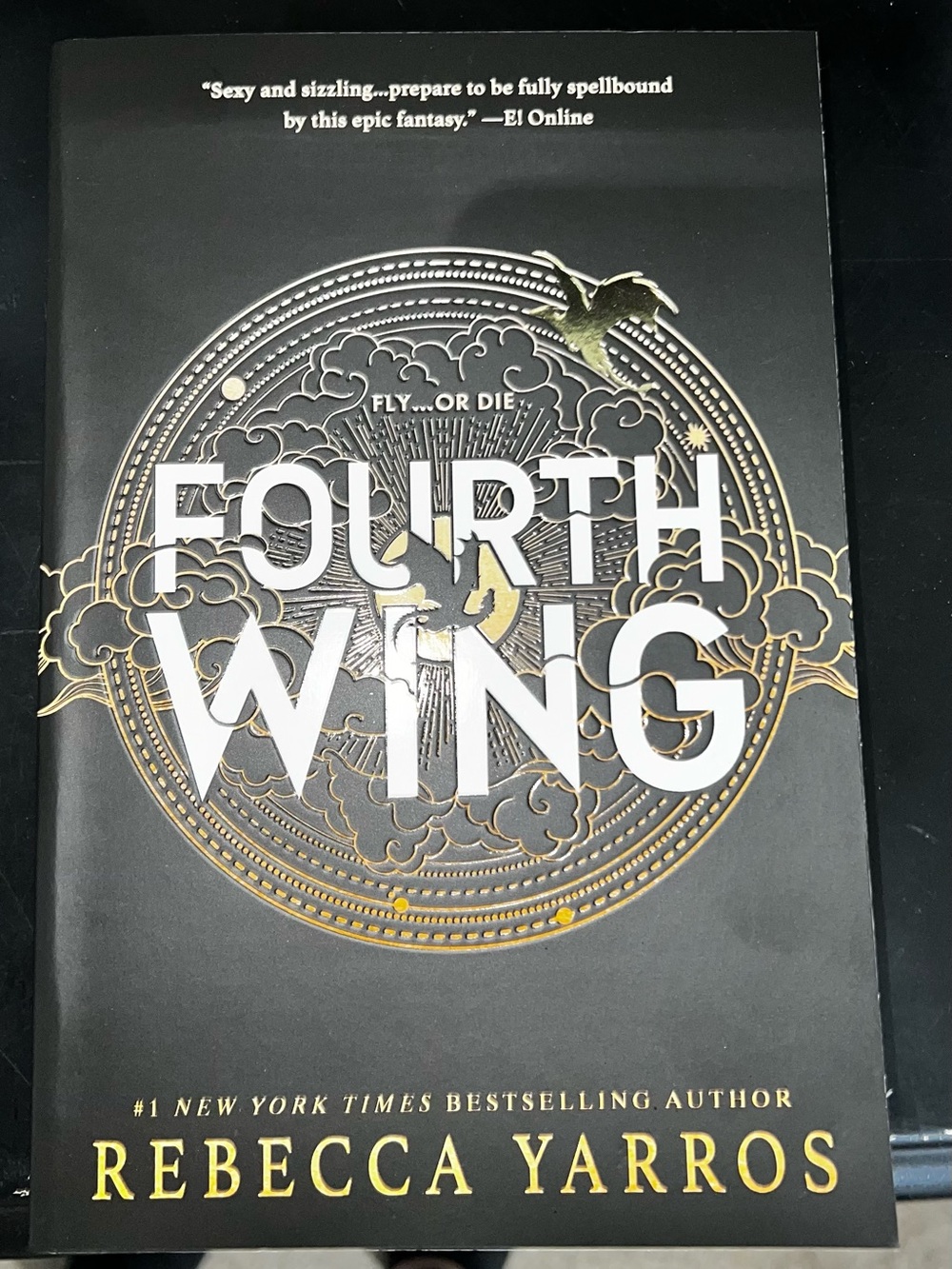 Brand new Open to offers! Fourth Wing by Rebecca Yarros - Black & Gold paperback